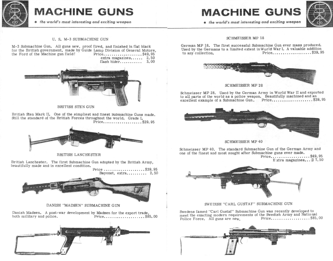 ww1 machine guns for sale